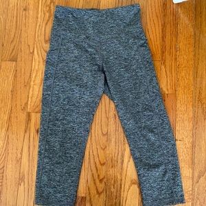Grey Capri Leggings